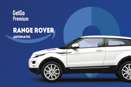 Range Rover Evoque self drive car rental Dabolim Airport